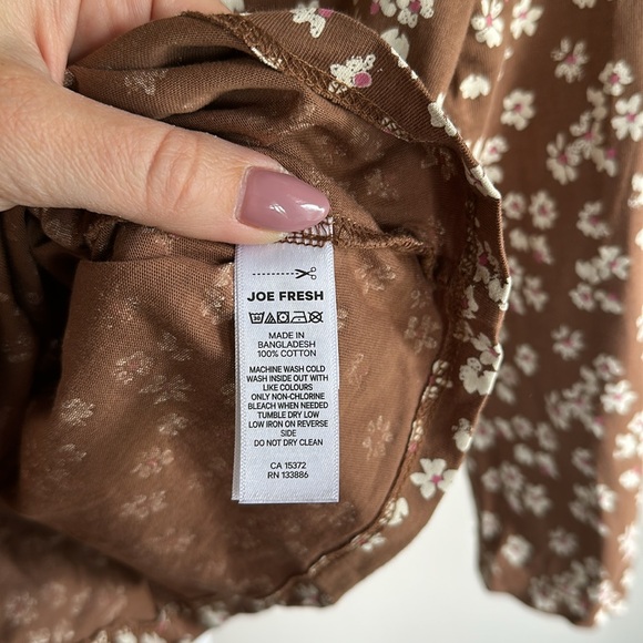 Joe Fresh Floral Matching Set 4T - Picture 6 of 16